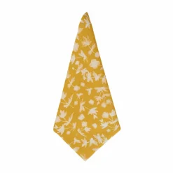 Chefanie Yellow Floral Napkins (4)| Dinner Napkins