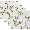 Chefanie Yellow Flower Napkins (4)| Dinner Napkins